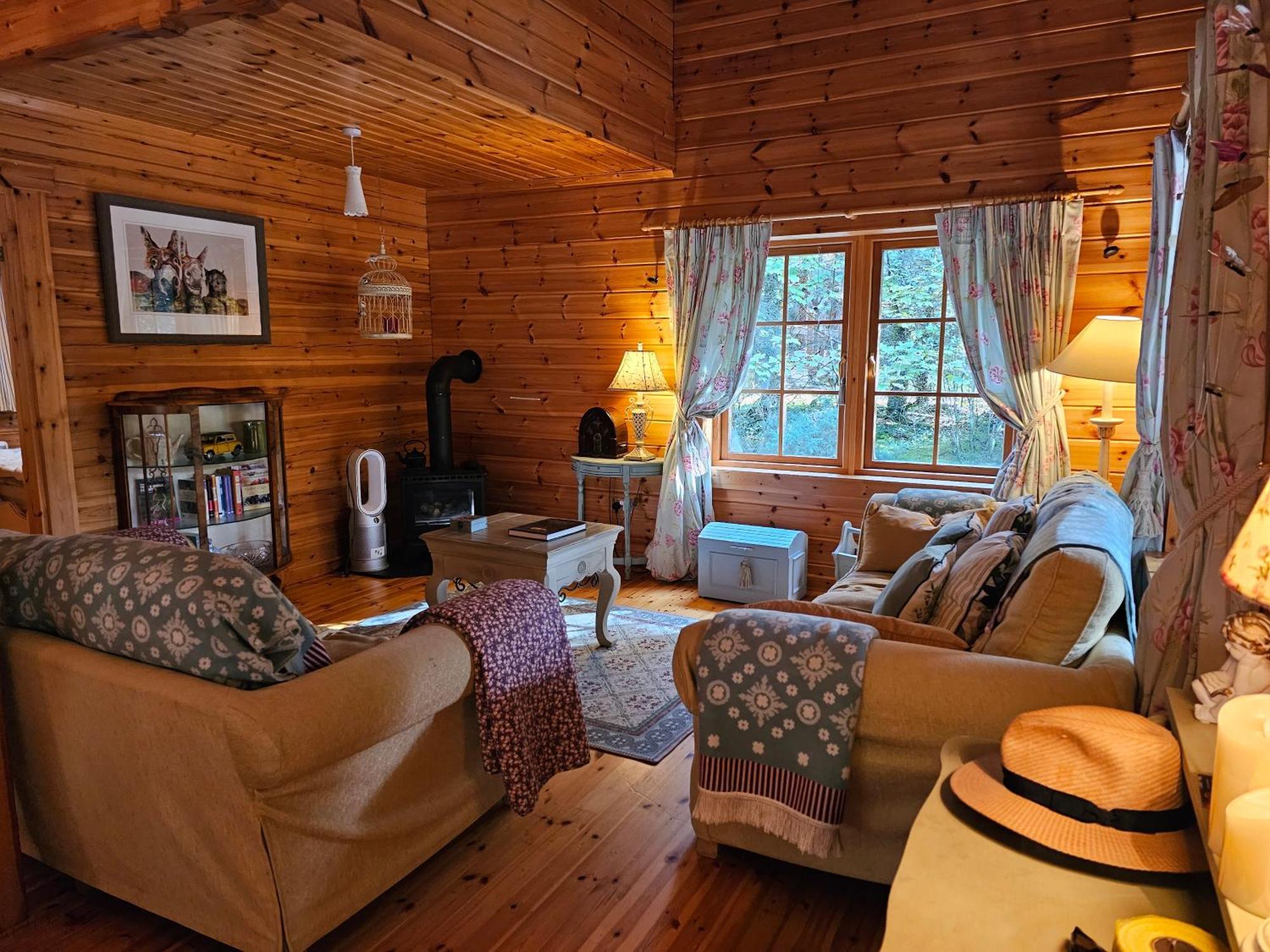 Forest Lodge Log Cabin - Ireland Ballyconnell  Exteriör bild